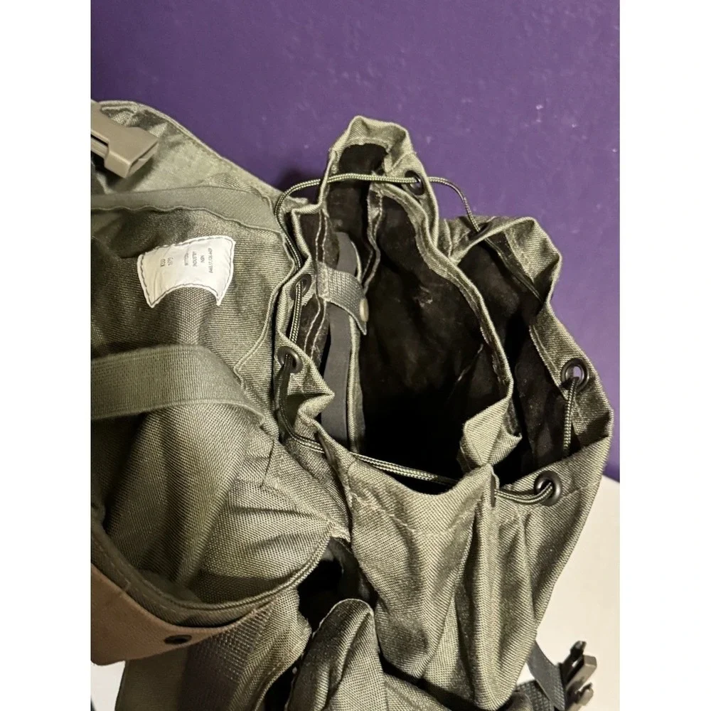 VTG 1993 Wittock Industry Olive Dutch Military Backpack Day Ruck Army Air Force